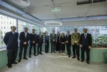 Visita Ministros de Hacienda y Trabajo