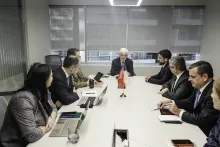 Visita Ministros de Hacienda y Trabajo