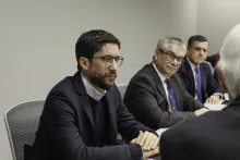 Visita Ministros de Hacienda y Trabajo