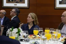 Soledad Huerta en desayuno DCV 