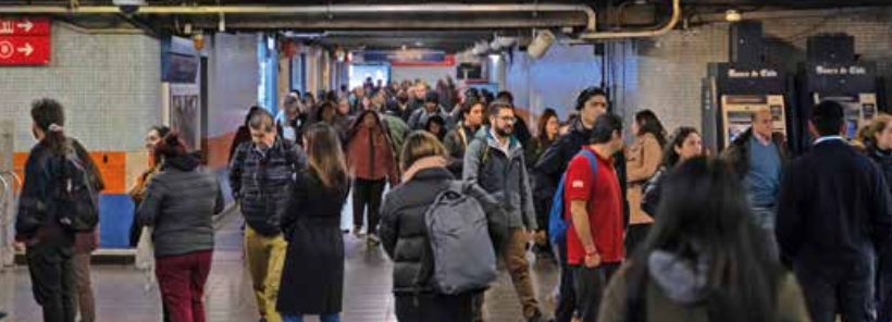 Imagen metro de Santiago