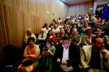 Enrique Marshall en ceremonia inicio pago beneficios Reforma Previsional